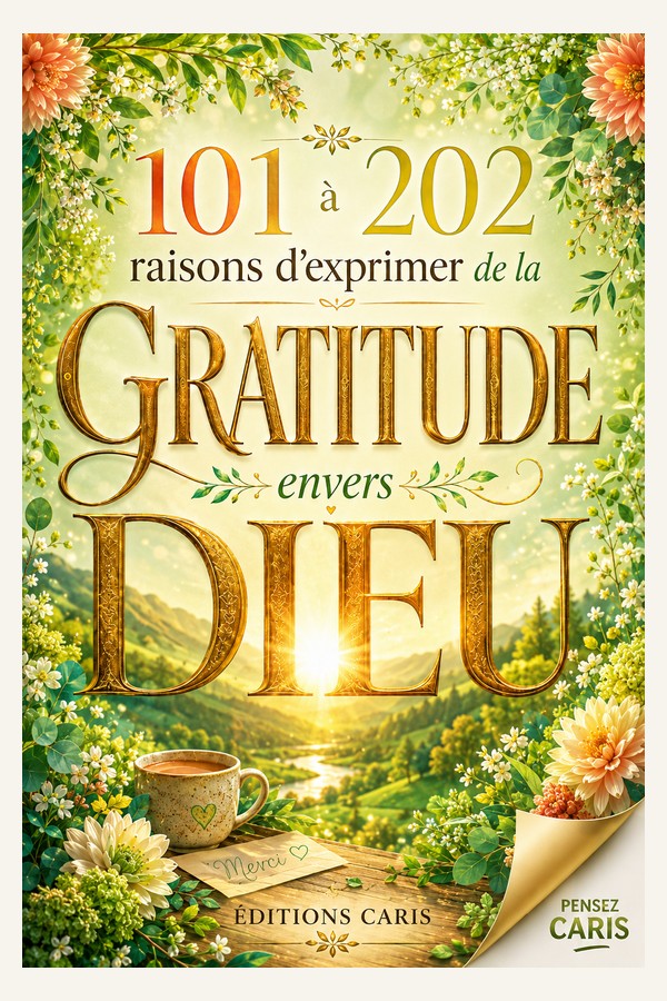 Couverture de 101 à 202 raisons d’exprimer de la gratitude envers Dieu